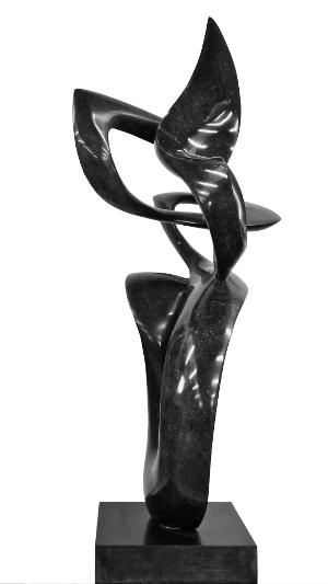 Jouissance. Belgisch hardsteen beeldhouwwerk van Mark Rietmeijer 2012