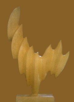 Granito sculpture 'Volent' from: Mark Rietmeijer: Sculptor, Stonecarver, Philosopher.  Virtual Gallery 